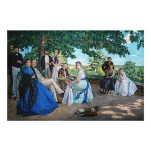 Foto Frédéric Bazille - A Reunião de Família
