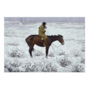Foto Frederic Remington - O Herd Boy