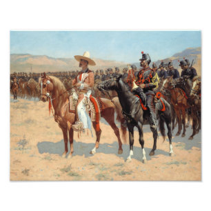 Foto Frederic Remington - O Major Mexicano