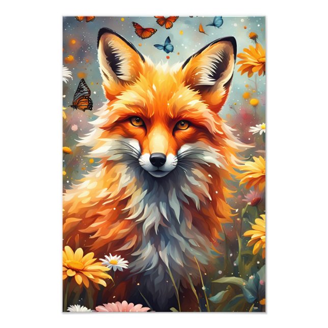 Foto Fuchs auf der Wiese (Frente)