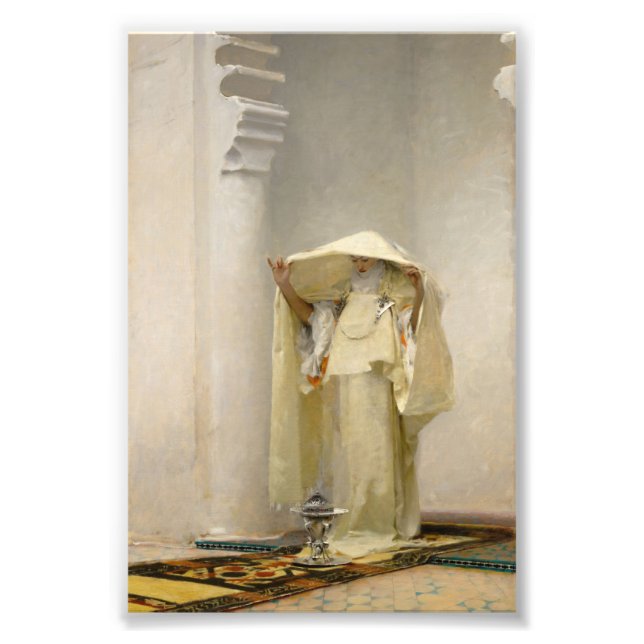 Foto Fumaça de Ambergris por John Singer Sargent (Frente)
