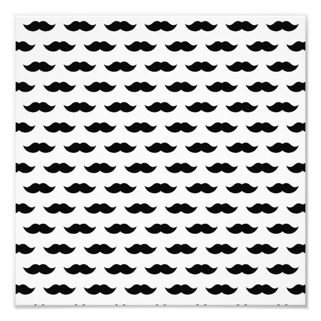 Foto Fundo de Bigode Preto (Frente)