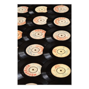 Foto Fundo de Discos de Vinil