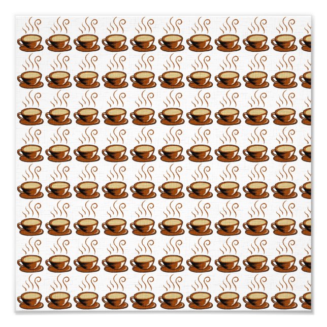Foto Fundo de Xícaras de Café (Frente)