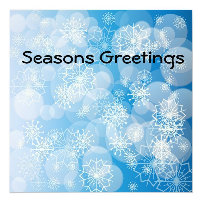 Foto Fundo do floco de neve (Frente)