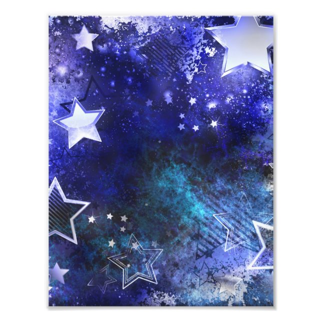 Foto Fundo Espacial com Estrelas (Frente)