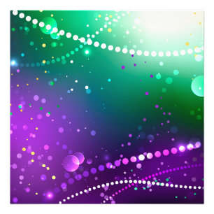 Foto Fundo roxo festivo do Mardi Gras