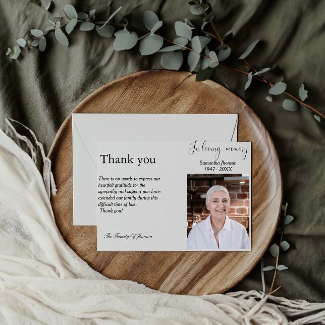 Foto Funeral Celebração do cartões de agradeciment (Criador carregado)