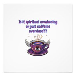 Foto Funny Caffeine Overdose Spiritual Awakening gifts