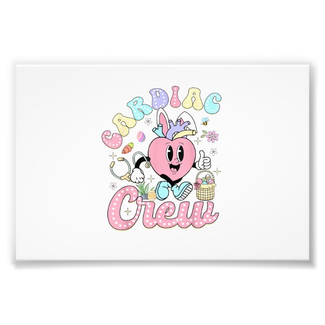 Foto Funny Cardiac Crew Easter Day CVICU Nurse Cardiolo (Frente)