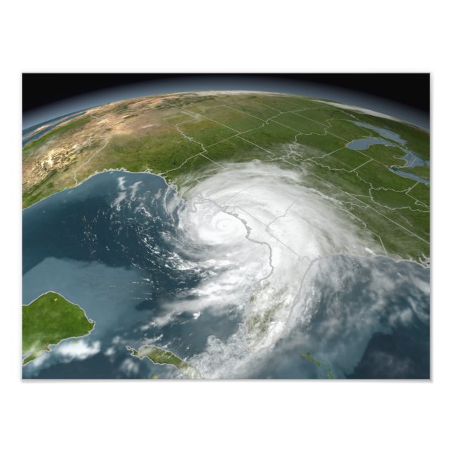 Foto Furacão Dennis (Frente)