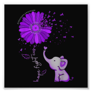 Foto Fúria Roxa do Elefante Corajoso Alzheimer