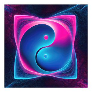Foto Fusão Chi: Energias Yin Yang Vibrantes