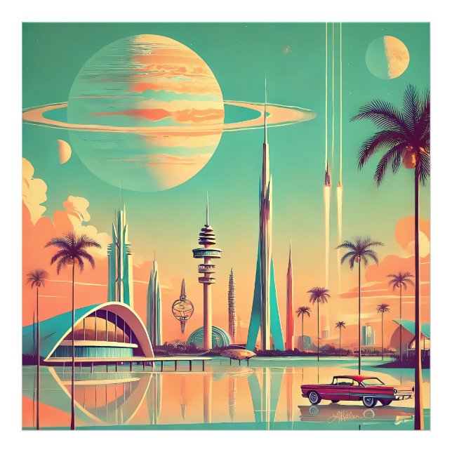 Foto Futurista Atômico Nova Flórida (Frente)