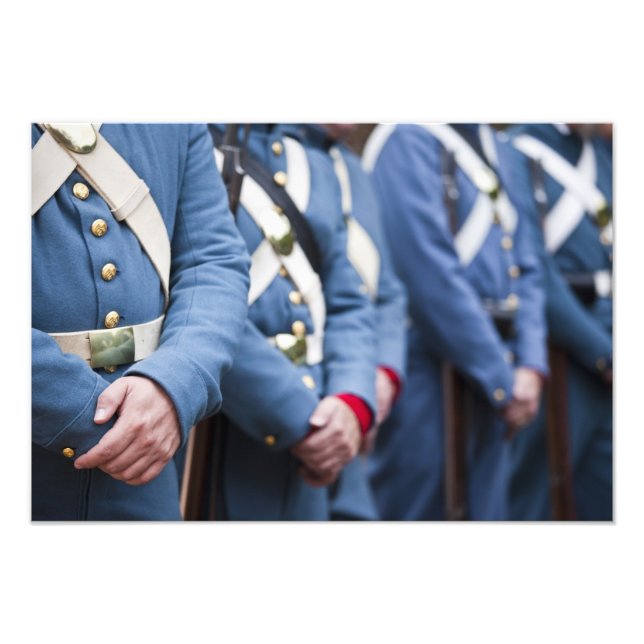 Foto Fuzileiros militares da era civil dos EUA (Frente)