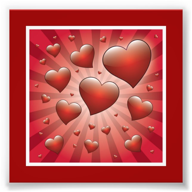 FOTO FVHWRV REDS RAYS CORAÇÃO AMOR VOO DE AMIZADE (Frente)