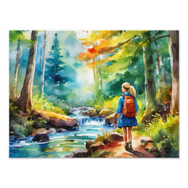 Foto Garota de caminhada (Frente)