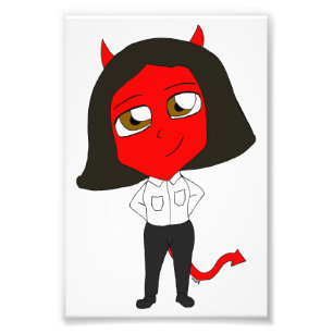 Foto garota do diabo