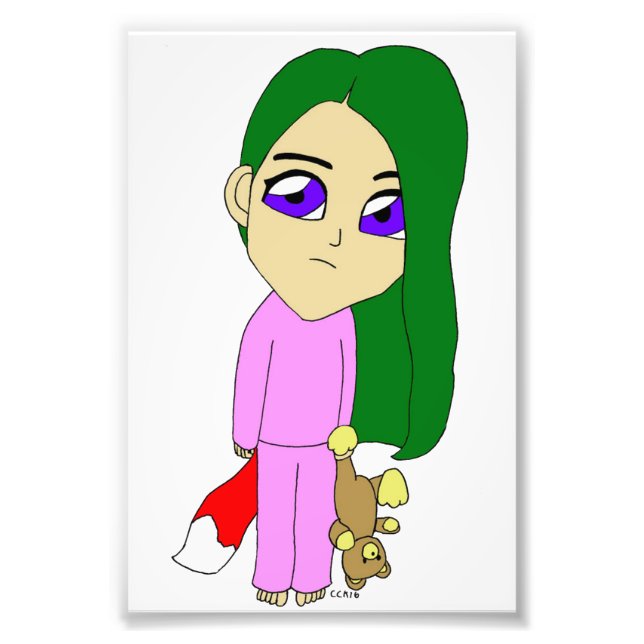 Foto garota foxi chibi (Frente)