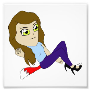 Foto garota foxi chibi