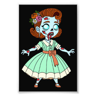 Foto Garota Zumbi dos anos 1950