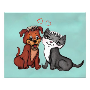 Foto Gatinho e Puppy