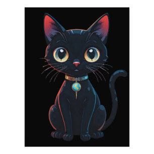 Foto Gatinho Preto Pouco Assustador