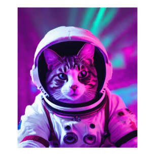 Foto gato astronauta