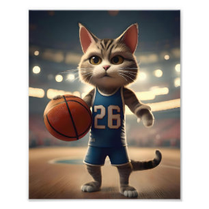 Foto Gato de basquete,