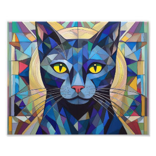 Foto Gato de Cubismo AI