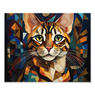 Foto Gato de Cubismo AI