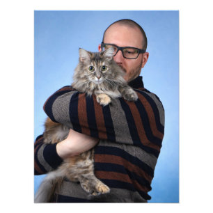 Foto Gato e Melhor Amigo
