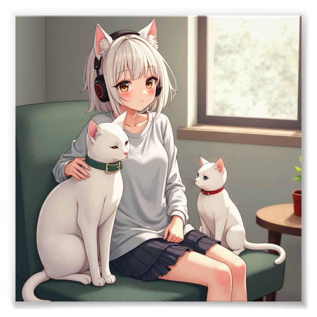 Foto Gato engraçado (Frente)