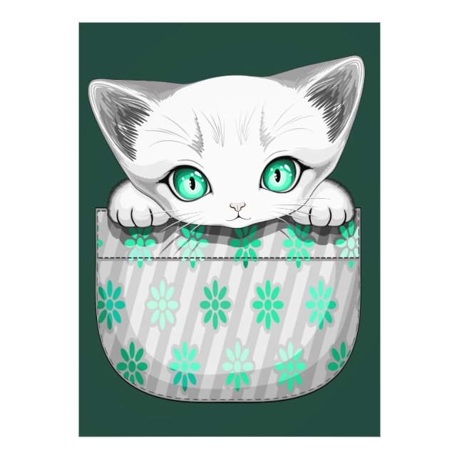 Foto Gato, Gato, Gato e Playaking de uma Bolsa (Frente)