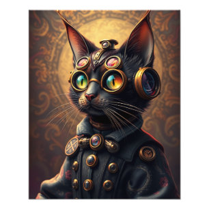 Foto Gato Steampunk