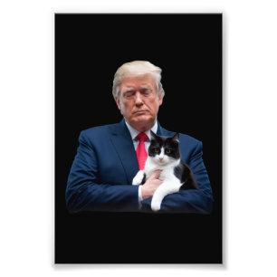 Foto Gato Trump 2024 MAGA Engraçado Gato Trump