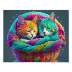 Foto Gatos de Yarn AI