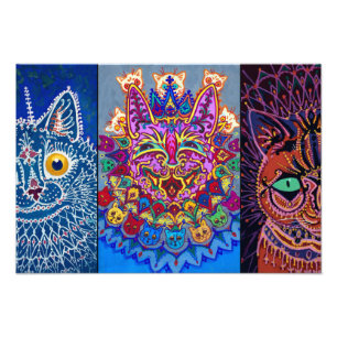 Foto Gatos Decorativos de Louis Wain