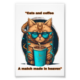 Foto Gatos e café - um casamento feito no céu