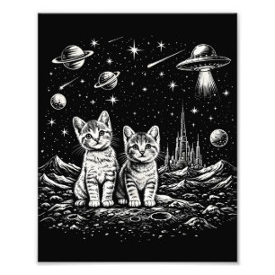 Foto Gatos Espaciais no Cosmos