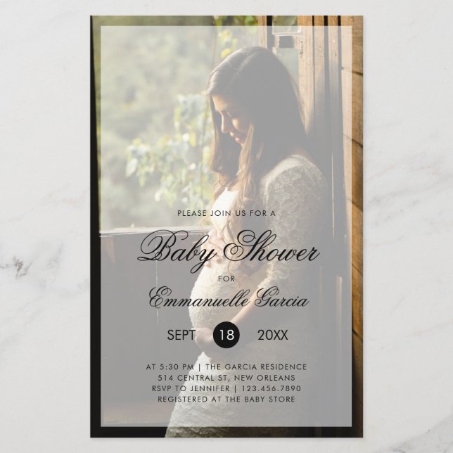 Foto Gênero Chá de fraldas de Orçamento Neutro Con (Frente)