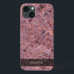 Foto Geology Pink Rock Texture<br><div class="desc">Textura fotográfica detalhada de rocha, bastante rugosa para dar ao seu dispositivo um toque masculino, e cor-de-rosa o suficiente para adicionar alguma bexiga também! Essa textura vem em 5 variedades de cor, todas as cores naturais, e a maioria dos itens também pode ser transferida para outros modelos de produtos. Por...</div>