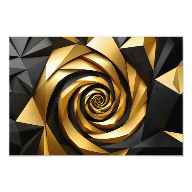 Foto Geometria Espiral do ouro (Frente)