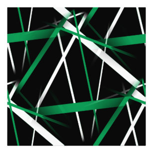 Foto Geometria Urbana Preto Branco Verde