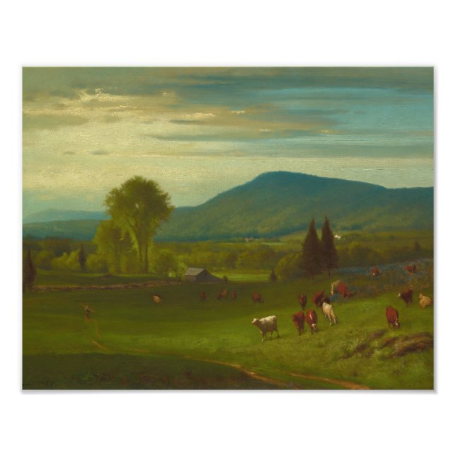 Foto George Inness - Verão nas Capacidades (Frente)