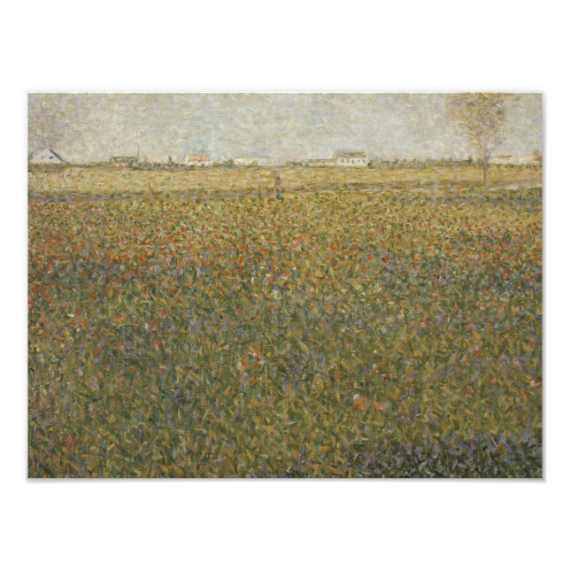 Foto Georges Seurat - La Luzerne, Santo-Denis (Frente)