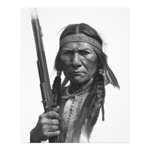 Foto Geronimo Preto e Branco