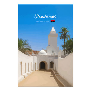 Foto Ghadames, Líbia - Mesquita Branca