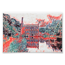 Gibson Mill, Hardcastle Crags Arte Impressionista