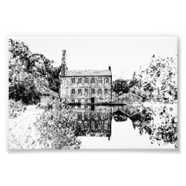 Foto Gibson Mill, Hardcastle Crags Obra de arte em carv